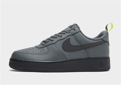 nike air force grijs groen|air force 1 zwart.